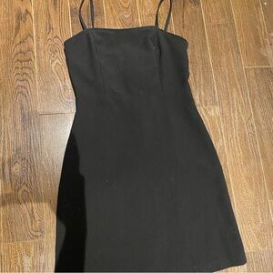 Elegant Black Mini Dress